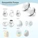 Kissbobo 21mm Flange Insert for Lansinoh, Medela, Elvie & More - Universal Breast Pump Shields - Buy Online on GoSupps.com