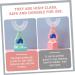 Hohopeti 4pcs Silicone Whale Toothbrush Set for Infant Oral Care | Nautical Teeth Shape Brushes for Baby Gums Training | Ages Whitening | Standing U-Shaped Design in Blue, Green, Pink - Buy Online on GoSupps.com