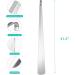 Long Handle Metal Shoe Horn - 31.5 for Seniors, Pregnant Women, and Back Pain Relief - Buy Online on GoSupps.com