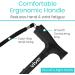 Folding Cane for Men and Women - Lightweight and Adjustable - Portable Hand Walking Stick - Balancing Mobility Aid - Sleek Black Design - Buy Online on GoSupps.com