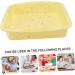 MAGICLULU 2 Pcs Cake Mold Cake Baking Rubber Baking Broiler Pan for Oven Silicone Gummy Molds Cake Pan Silicone Bakeware Quick Fondant Molds Cupcake Square Cake Toast Silica Gel Liner 26.5x24.5cmx2pcs Yellowx2pcs - Buy Online on GoSupps.com