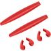 Saucer Replacement Nose Pad & Ear Cushions Set for Oakley X Squared OO6011 Sunglasses - Red One Size | International Shipping Available - Buy Online on GoSupps.com