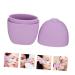 Silicone Face Ice Tray & Roller Tool - Beauty Ice Mold for Glowing Skin | 11.5x7cm Purple - Shop Internationally - Buy Online on GoSupps.com