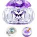 Nail Art Dappen Dish Crystal Glass Liquid Powder Cup Clear Diamond Manicure Bowl with Lid nail liquid crystal dish - Buy Online on GoSupps.com