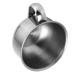 Premium Stainless Steel Shaving Soap Mug Bowl - Perfect Shaver & Razor Tool for Men - Buy Online on GoSupps.com