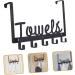 FELTECHELECTR Coat Hangers Hat Hanger Towel Rack Hanging Organizer for Coat Hook up Door Hanging On The Door - Buy Online on GoSupps.com