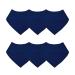 Royal Icon Baby Bandana Bibs - Stylish and Functional Baby Dribble Bibs 0-6 months - Soft and Absorbent Baby bibs 0-6 months - Perfect for Newborn Boys and Girls Bibs Set of 3/6 /12Pc 6 x Navy