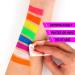 Bowitzki UV Neon Face and Body Paint 8 x 30ml - Black Light Glow Makeup Set for Festivals & Parties - Buy Online on GoSupps.com