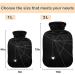 NAANLE Halloween Spider Net Water Bottle | Transparent 1L Hot & Cold Therapy Bag for Pain Relief & Warmth - Buy Online on GoSupps.com