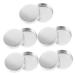 TOPBATHY 10 pi ces Set de Palettes de Fards Paupi res Vides Aluminium Plateau Maquillage Compact pour Organisation DIY des Ombres Paupi res