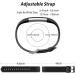 ZURURU Fitwatch XP Replacement Band - Black | Y39 Fitness Tracker Accessory - Buy Online on GoSupps.com