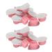 Syrisora 20pcs Tooth Polish Cream Organic Teeth Cleaning Tooth Polish Whitening Cream for Dental Care (Pink)