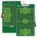LEAP Soccer Clipboard Double Sided Design Premium Dry Erase Coaching Board Soccer Tactics Board for Coaches with Dry Erase Marker Pen Carabiner and Pen Holder