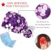 Mersov Bouffant Cap with Button Ponytail Pouch | Adjustable Surgical Hat with Sweatband | Chrysanthemum Flower Print | Multicolor | Medium-3X-Large - Buy Online on GoSupps.com