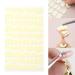 1 Sheet Double Sided Press On Tab Clear Adhesive Tape Easy To Use Adhesive Tab For False Nails Display - Buy Online on GoSupps.com