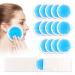 Newgo cooling pads cold-warm compress (14 pieces with fleece shell) mini Small cooling pads for children eyes breastfeeding wisdom tooth nose reusable white (14 pieces)