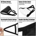 3 pcs Reusable and Washable Cotton Face M sk Bandanas for Adults (Black) - Buy Online on GoSupps.com