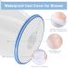 Fasola Waterproof Full Leg Cast Protector for Adults - XL Size, Keep Bandage/Plaster/Cast Dry - Shower Cover for Broken Thigh, Knees, Foot - Reusable & Anti-accumulation Water Ring - Buy Online on GoSupps.com
