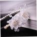 MUSISALY Pearl Headband Pearl Trim Headband for Wedding Crystal Tiara Wedding Decor Pearl Tiara Bridal Elegant Pearls Headband Hair Decor Zinc Alloy Ornaments Fine White - Buy Online on GoSupps.com
