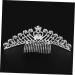 minkissy Bridal Comb Headpiece Bridal Headpiece Bride Comb Earth Tones Bridal Comb Rhinestone - Buy Online on GoSupps.com