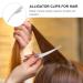 Beaupretty 12 Large Silver Alligator Hair Clips - Slide Resistant Metal Duckbill Clips for Salon Styling & Cuts - Buy Online on GoSupps.com