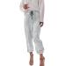 Duohropke sequin pants women gold sequins pants women silver leisure pants Elegant Sommer pants Baggy jogging pants glitter trousers with tunnel procession party pants disco fashion pants vintage dance pants s silver