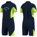 Kids Wetsuit for Boys Girls 3mm Neoprene Back Zip Wet Suits Toddler Youth Keep Warm for Cold Water Paddleboarding Snorkeling Surfing Swimming