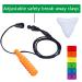 Sensory Chew Necklace Set for Kids - 6 PCS Silicone Teething Toys for Babies with Autism, ADHD, Anxiety - Easy to Clean - Buy Online on GoSupps.com