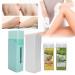 Hair Removal Waxing Kit - Wax Warmer 200g Wax & 100 Paper Strips for Home & Salon (EU Connector) - Buy Online on GoSupps.com