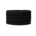 Giesswein headband stirring stirrup black one size - noble women's headband merino wool headband ear protector made of knitting fabric warm hat with fleece lining knitting pattern 1 piece (1 Pack) black