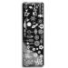 Sanwood Nail Stamping Plates Human Face Patterns Nail Art Stamping Template from Manicure Tool Kit Manicure Art Stainless Steel Printing Plate for Girl Women 8
