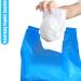 500 Count Disposable Baby Diaper Bags with Fresh Baby Powder Scent | Easy Tie Handles | Multi-use for Pet Waste Disposal & Sanitary Pads - Blue - Buy Online on GoSupps.com