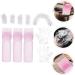 MAGICLULU 1 Set Washbasin Hair Dye Accessories Ear Cover for Hair Dye Hair Coloring Kit DIY Hair Dye Tools Hair Oil Applicator Hair Applicator Tool Clear Gloves Portable Pink Plastic 6.9x4.8cm Pink - Buy Online on GoSupps.com