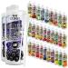 C.P.Sports beverage syrup for mineral drink i syrup sugar-free for vital drink black berry with vitamins i beverage concentrate for mixing with water for sports drink I 2 liter + 2 pump dispenser black berry 1 l (2 Pack)