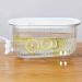 Drink Dispensers for Parties | 4L Refrigerator Water Dispenser Large Capacity Cold Water Pitcher Fruit Drink Dispenser Beverage Container with Faucet for Kitchen Home Party Bar Pinnkl - Buy Online on GoSupps.com