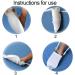 Shop Clicitina Sockenhilfe - Foam Handle Dressing Aid for Women Men & Seniors | White Tights | One Size - Ideal for Pregnant Women - Buy Online on GoSupps.com