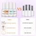 LanFo 15ml Dip Powder Liquid Set - Base, Top Coat, Activator, Brush Saver | Long-Lasting Dipping Powder System Essential Kit - No Nail Lamp Needed | Nail Art Gift - Buy Online on GoSupps.com