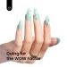 Beetles Mint Green Gel Polish - 15ml Glitter UV Soak Off Nail Polish for DIY Art - Mermaid Turquoise Shimmer - Summer Nail Design - Buy Online on GoSupps.com