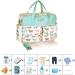 Insular Waterproof Mummy Shoulder Bag Diaper Changing Tote - Green (Fox) - Buy Online on GoSupps.com