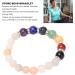 Harmony Chakra Bracelet | 7-Chakra Crystal Bracelet with Pink Aventurine for Emotions & Anxiety Relief | Ideal for Meditation & Yoga - Buy Online on GoSupps.com