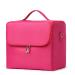 Sac Pour Vernis Semi Permanent Sac cosm tiques multicouches tui for Salon de beaut tatouages Nail Art poubelle outils organisateur de maquillage for femmes sac de grande capacit Pour Flac Rouge