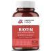 Biotin Collagen Keratin Hair Skin & Nails Vitamins Supports Hair Growth for Women & Men Promotes Radiant Skin & Strong Nails 25 000 mcg with B Vitamins Amino Acids & Minerals 90 Capsules