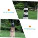 2pcs Solar Rotating Light Outdoor Lighthouse Exterior Solar Powered Lights Retro Decor Towers Statue Lights Rotating Landscape Light Solar Lighthouse Yard Solar Lighthouse Lantern (Black) - Buy Online on GoSupps.com