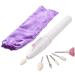 Electric Manicure Pedicure Kit | Manicure Pedicure Tool with 5 Nail Drill | Manicure Pedicure File Nail Supplies for Home and Salon Use Fanelod - Buy Online on GoSupps.com
