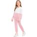 Arshiner Girls Tracksuit Set | Long Sleeve Sweatshirt & Sweatpants | Activewear Set | Size 14-15 Years - Buy Online on GoSupps.com