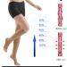MDRCG Compression Stockings for Women - XL Thrombosis Support Socks with Zipper in Skin Color - Ideal Compression Socks for International Shipping - Buy Online on GoSupps.com