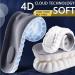 Buy 3 Pairs Cloudstride 4D Insoles for Men & Women - Super Soft U-Shape Memory Foam Breathable Shock Absorption Ankle Protection (11-12 Black) - International Shipping Available - Buy Online on GoSupps.com