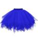 Generically tulle rock ladies t t adult teenager tutu party ballet dancing fancy dress halloween costume red t t women ballet tutu ladies professional swan lake women tulle rock 50s blue unit size