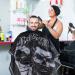 Waterproof Haircut Cape - Professional Hairdressing Salon Barber Apron for Easy Cleaning - Buy Online on GoSupps.com