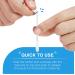 Mebak Sterile Saline Piercing Aftercare Swabs - 100pcs - Effective Cleaner for Ear, Nose, Belly, and Body Piercings - Buy Online on GoSupps.com